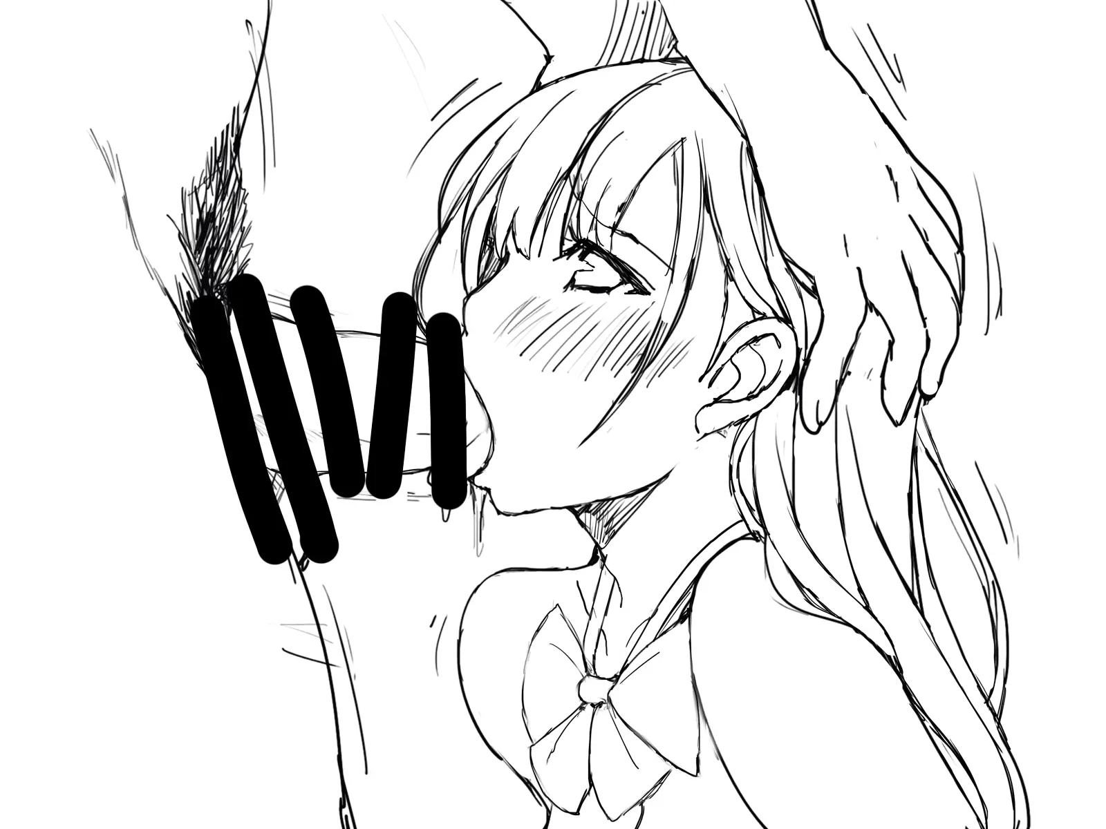 Kanojo Ga Aitsu Ni Sareta Koto_Rough Sketch